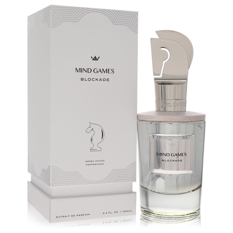 Mind Games Blockade by Mind Games Extrait De Parfum Spray (Unisex) 3.4 oz Mind Games Blockade by Mind Games Extrait De Parfum Spray (Unisex) 3.4 oz
